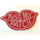 Patch ecusson thermocolant kiss my patch bouche levres