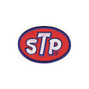 Patch STP fond rouge gazoline & oil